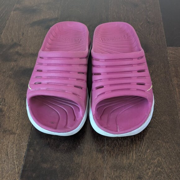 Hoka One One Ora Recovery Slide Sandals – Pink, Men’s 7 / Women’s 9, Used - Picture 2 of 9
